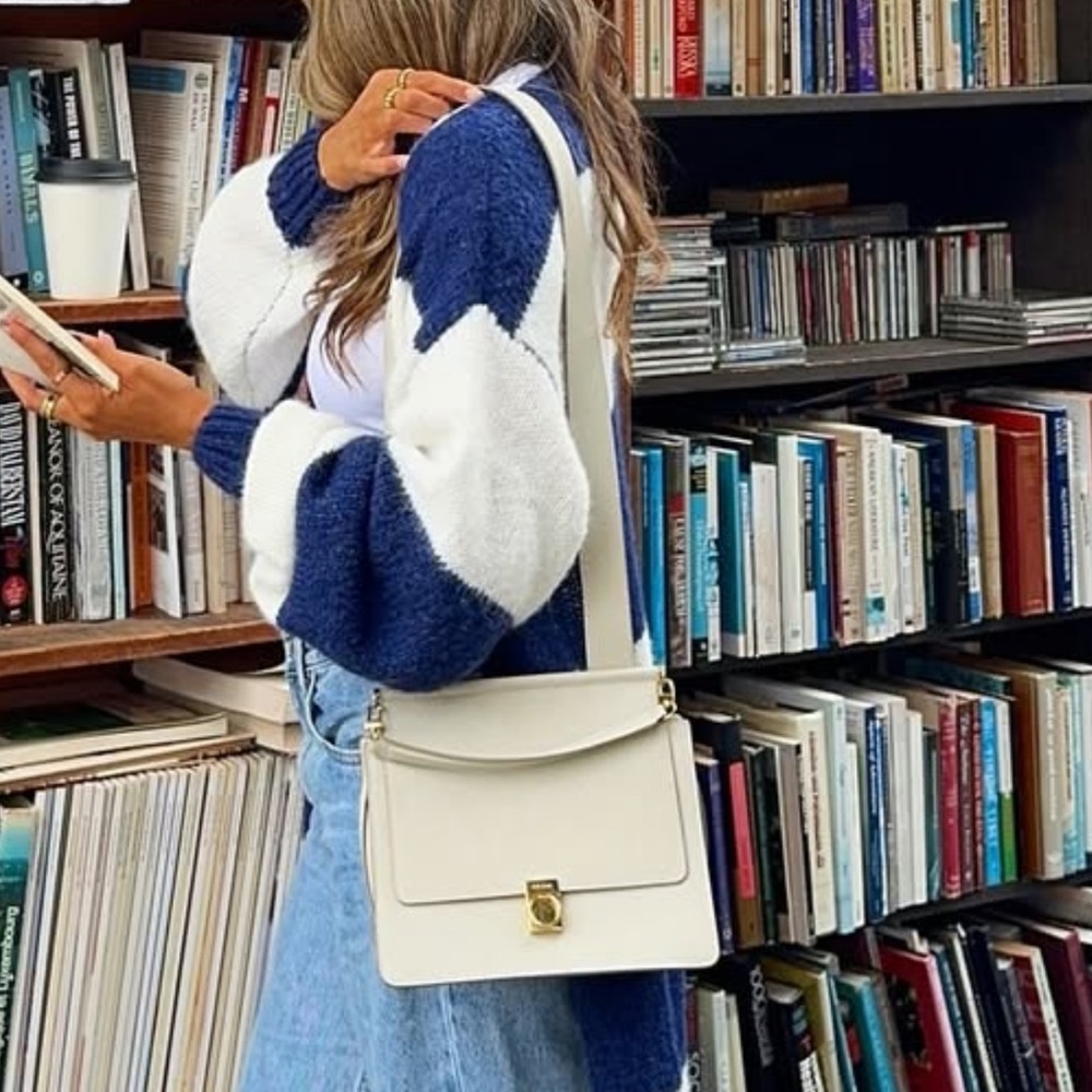 POLENE NUMERO SEPT LEATHER BAG - Picture 4 of 16